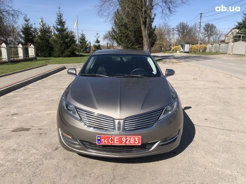 Lincoln MKZ 2015 бежевый - фото 14