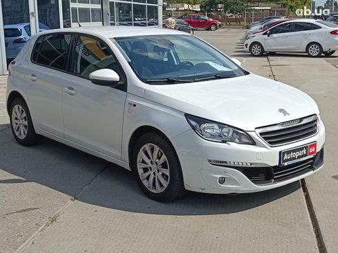 Peugeot 308 2016 белый - фото 3