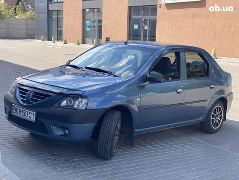 Dacia Logan 2007 синий - фото 4