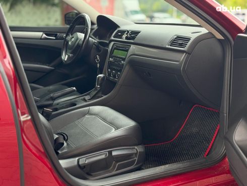 Volkswagen passat b7 2014 красный - фото 49