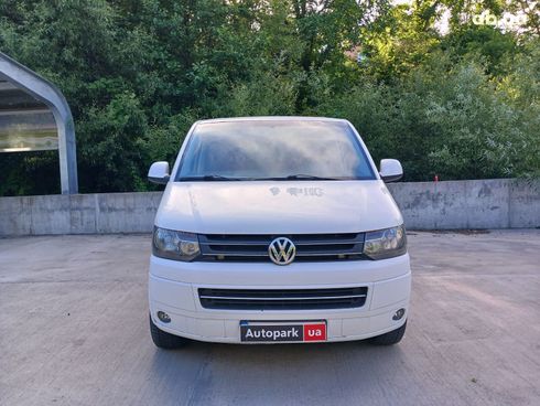 Volkswagen t5 2011 белый - фото 2