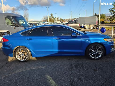 Ford Fusion 2020 голубой - фото 6