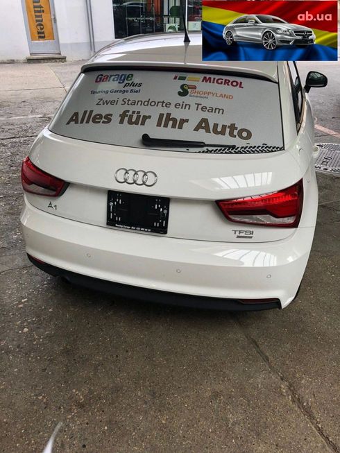 Audi A1 2017 белый - фото 3