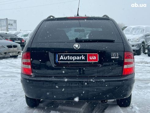 Skoda Fabia 2006 черный - фото 7
