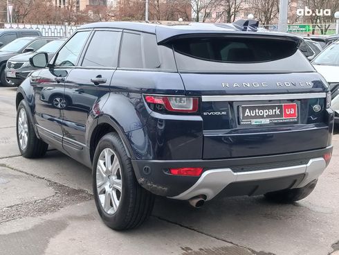 Land Rover Range Rover Evoque 2016 синий - фото 11