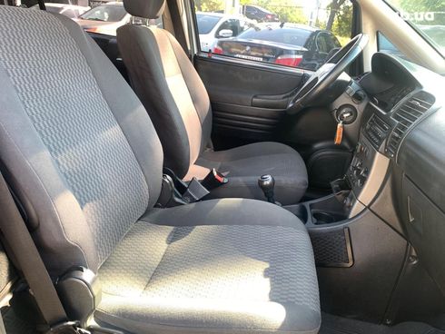 Opel Zafira 2003 серый - фото 22