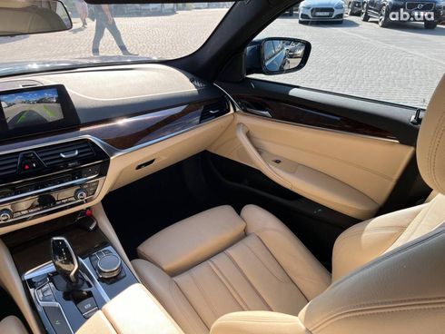 BMW 5 серия 2018 синий - фото 22