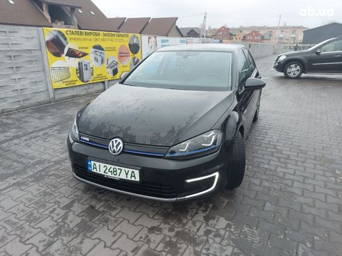 Volkswagen e-Golf 2015 черный - фото 2