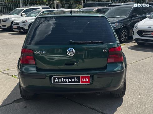 Volkswagen Golf 2000 зеленый - фото 4