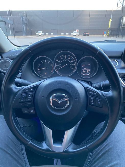 Mazda 6 2016 синий - фото 14