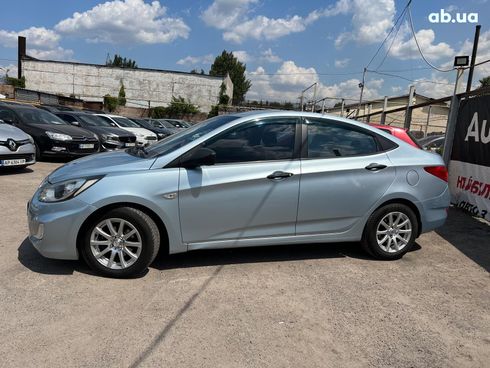 Hyundai Accent 2011 синий - фото 2