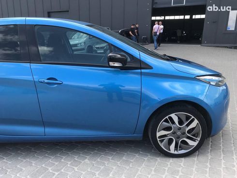Renault Zoe 2017 синий - фото 4