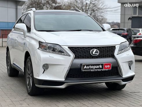 Lexus RX 2013 белый - фото 3