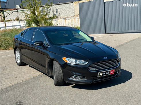 Ford Fusion 2016 черный - фото 3