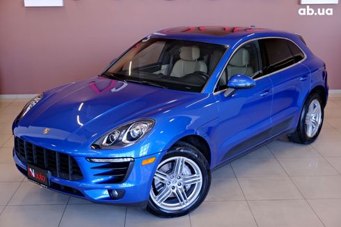 Porsche Macan 2016 синий - фото 2