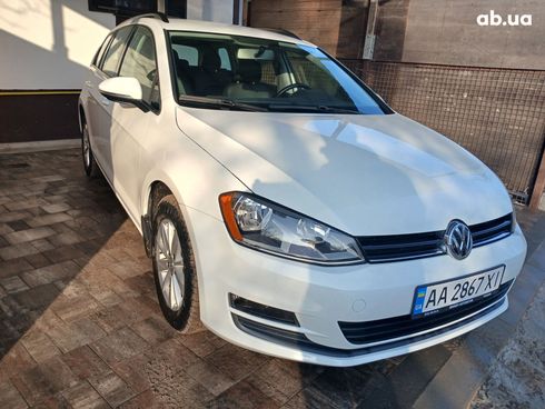 Volkswagen Golf 2015 белый - фото 13