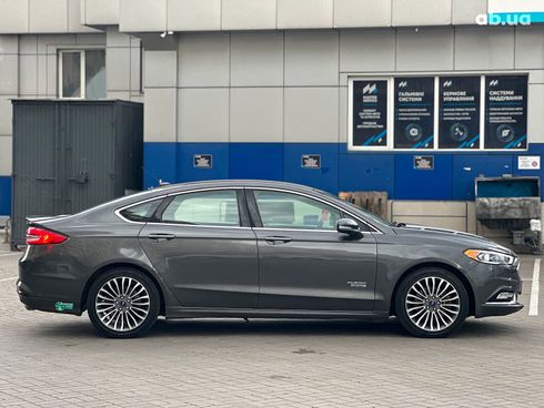 Ford Fusion 2016 серый - фото 4