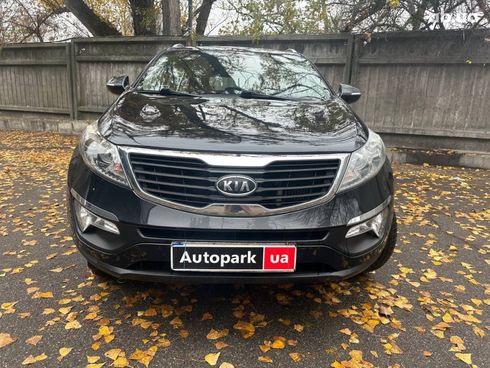 Kia Sportage 2012 черный - фото 2