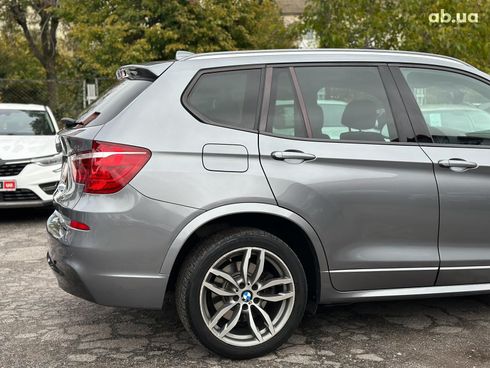 BMW X3 2015 серый - фото 13
