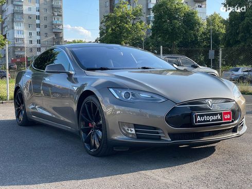 Tesla Model S 2016 коричневый - фото 3