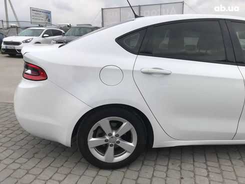 Dodge Dart 2016 белый - фото 6
