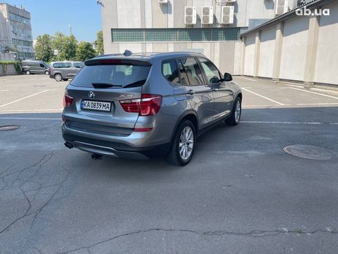 BMW X3 2016 серебристый - фото 6