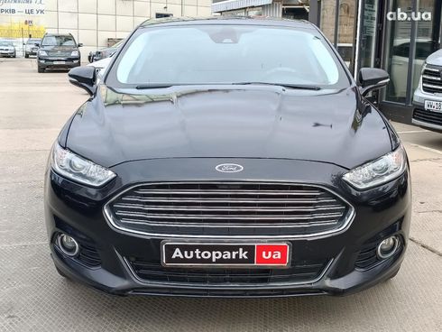 Ford Fusion 2013 черный - фото 2