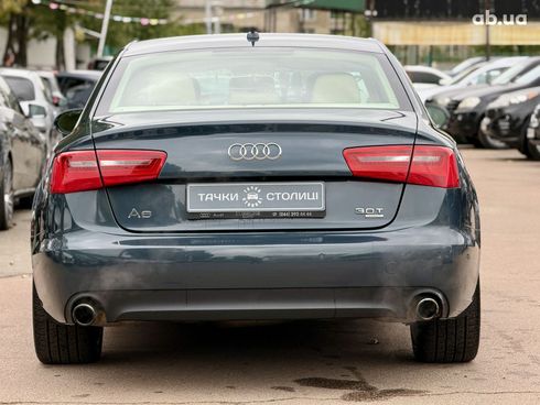 Audi A6 2011 синий - фото 4