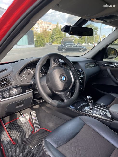 BMW X3 2016 красный - фото 4