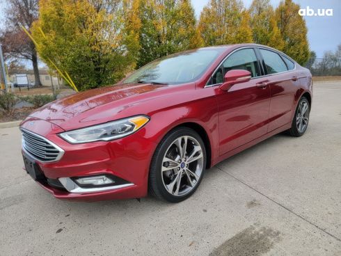 Ford Fusion 2017 красный - фото 3