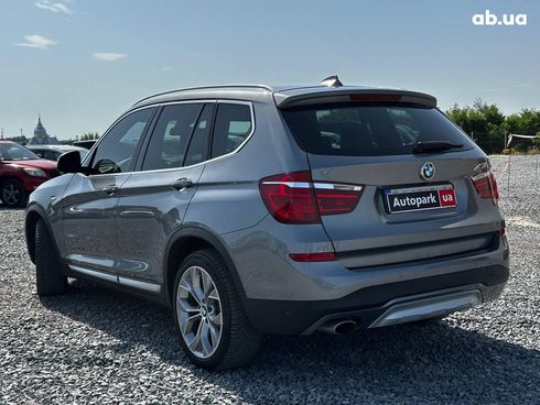 BMW X3 2016 серый - фото 7