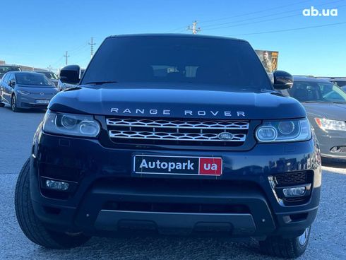 Land Rover Range Rover Sport 2013 синий - фото 2