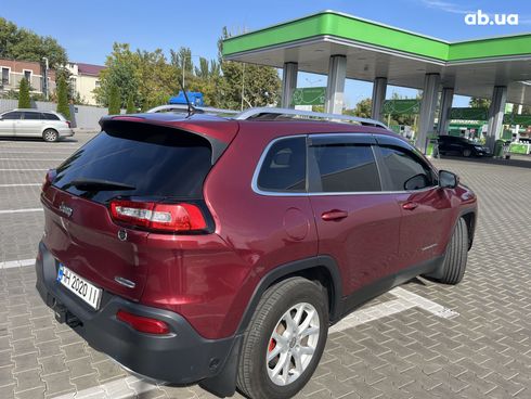 Jeep Cherokee 2015 красный - фото 11