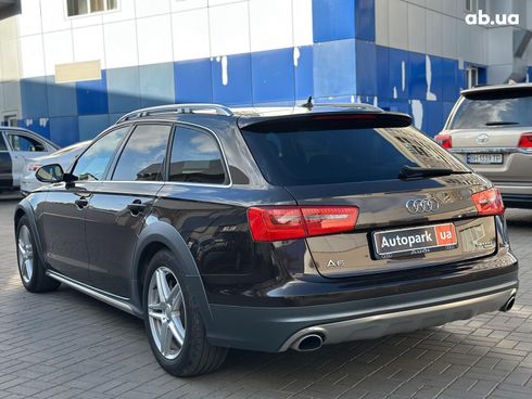 Audi a6 allroad 2013 коричневый - фото 14