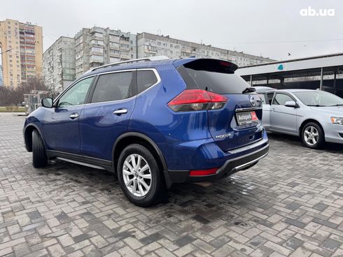 Nissan Rogue 2017 синий - фото 3