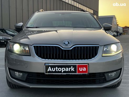 Skoda octavia a7 2014 серый - фото 2