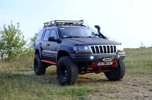 Jeep Grand Cherokee 2002 черный - фото 2