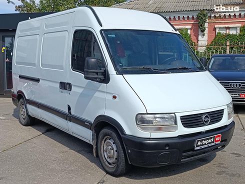 Opel Movano 2000 белый - фото 6