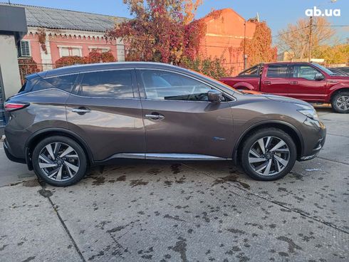 Nissan Murano 2016 коричневый - фото 8