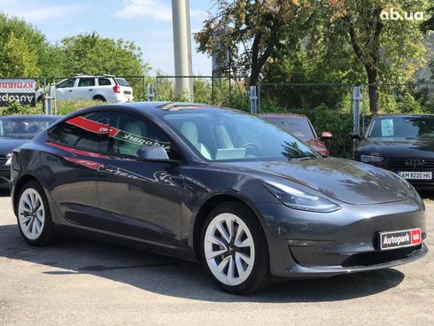 Tesla Model 3 2022 серый - фото 18
