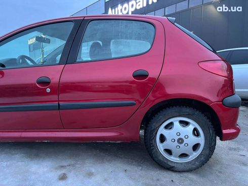 Peugeot 206 2006 красный - фото 20