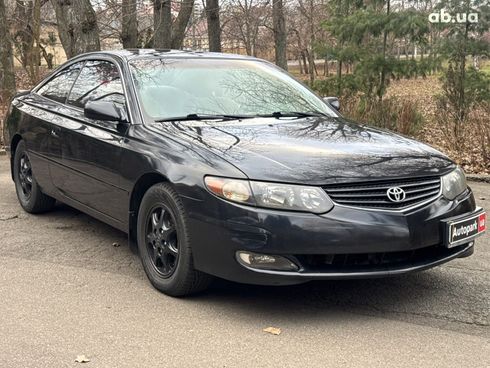 Toyota Solara 2003 черный - фото 2