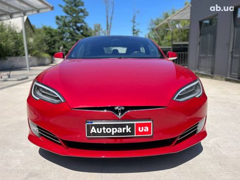 Tesla Model S 2018 красный - фото 2