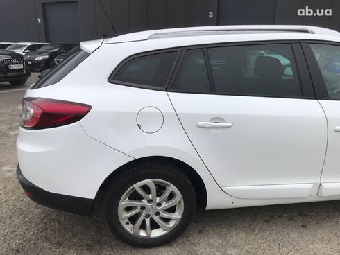 Renault Megane 2015 белый - фото 32