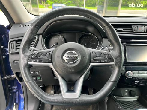 Nissan Rogue 2017 синий - фото 5
