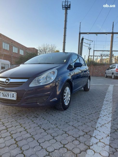 Opel Corsa 2010 синий - фото 4
