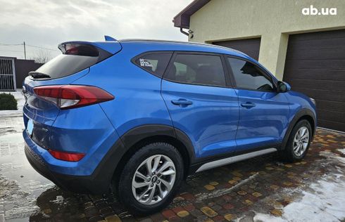 Hyundai Tucson 2017 голубой - фото 8