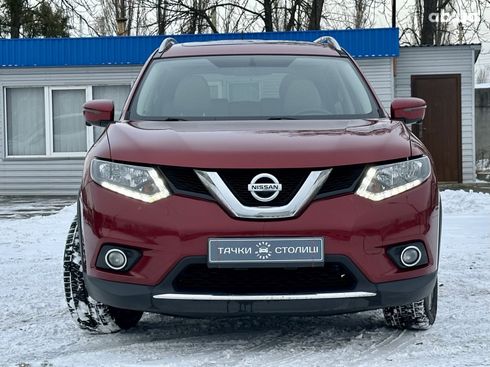 Nissan Rogue 2016 красный - фото 8