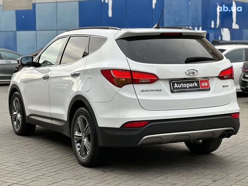 Hyundai Santa Fe 2012 белый - фото 9