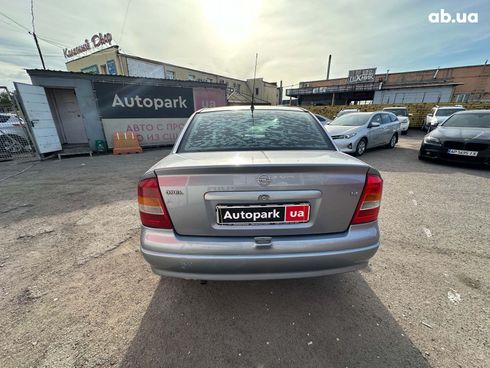 Opel Astra 2003 серый - фото 5